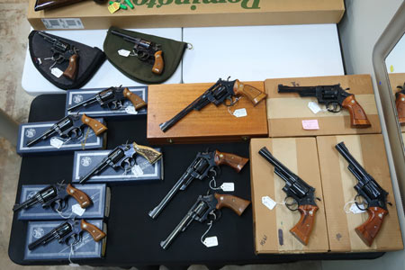 Firearms sold at estate firearm sale in Texas