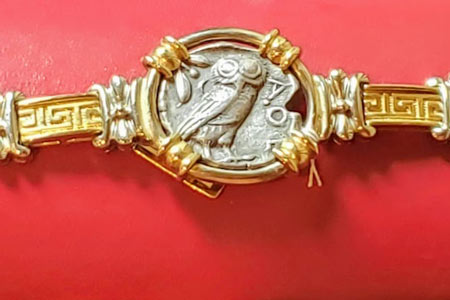 Gold bracelet from Texas estate sale